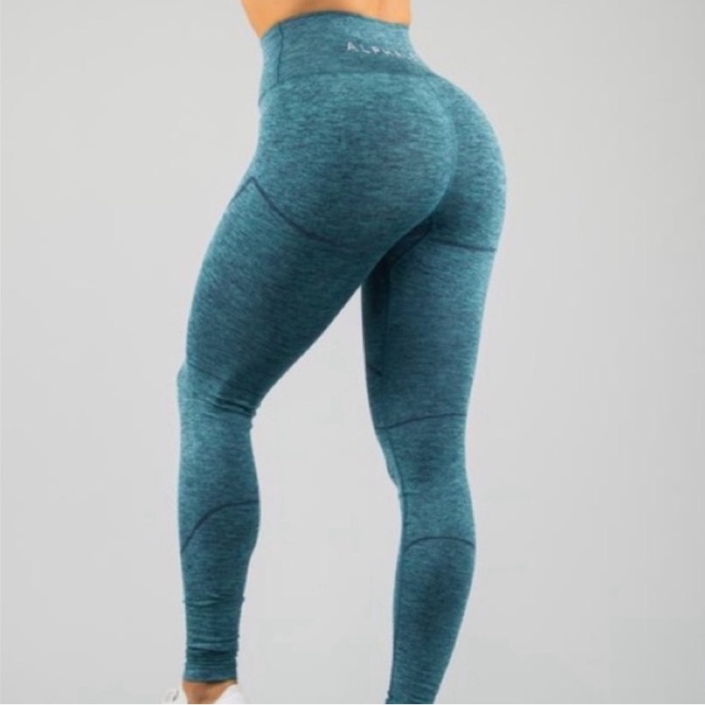 Alphalete Revival Leggings Dress Blue